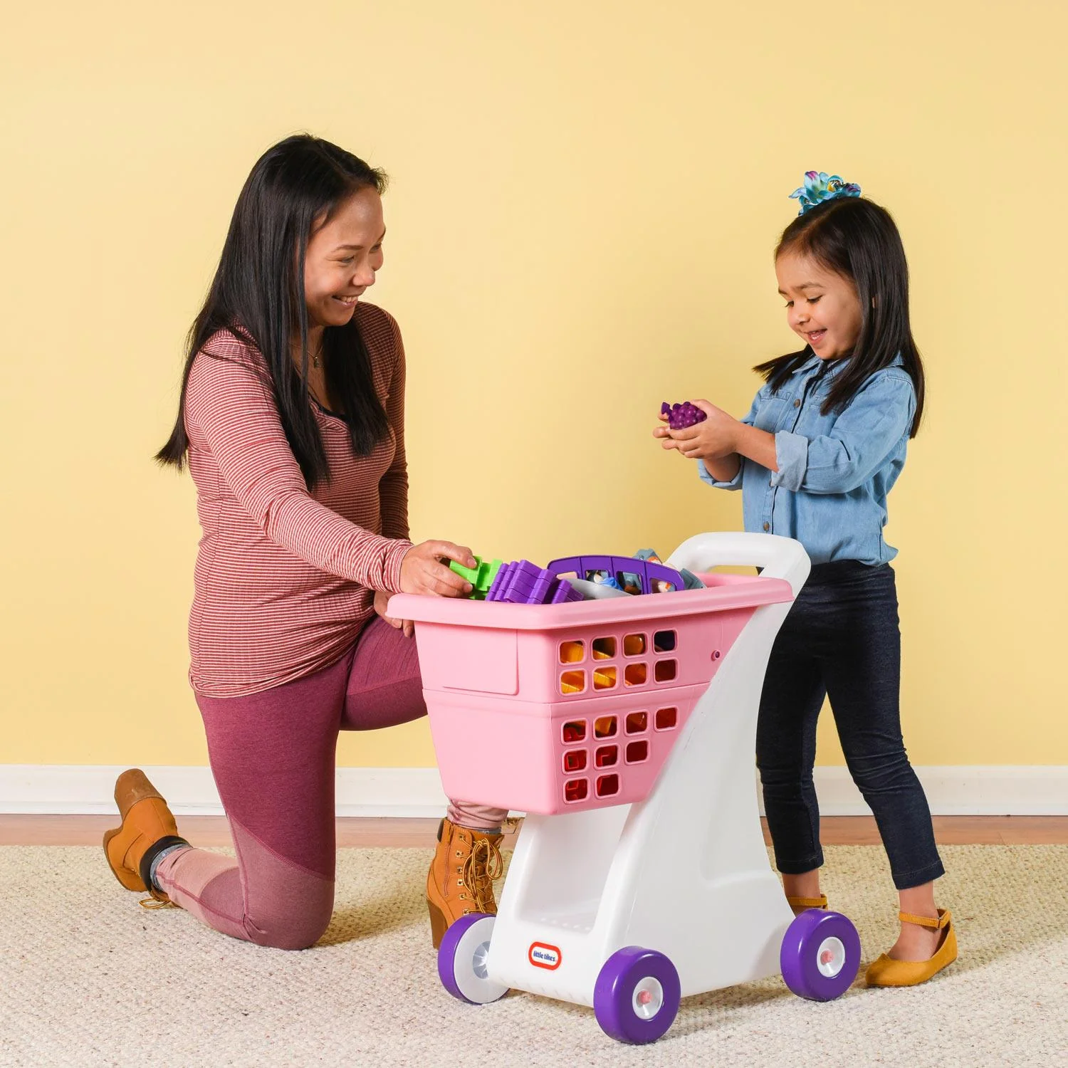 Little Tikes Pink – Shopping Cart - Image 4