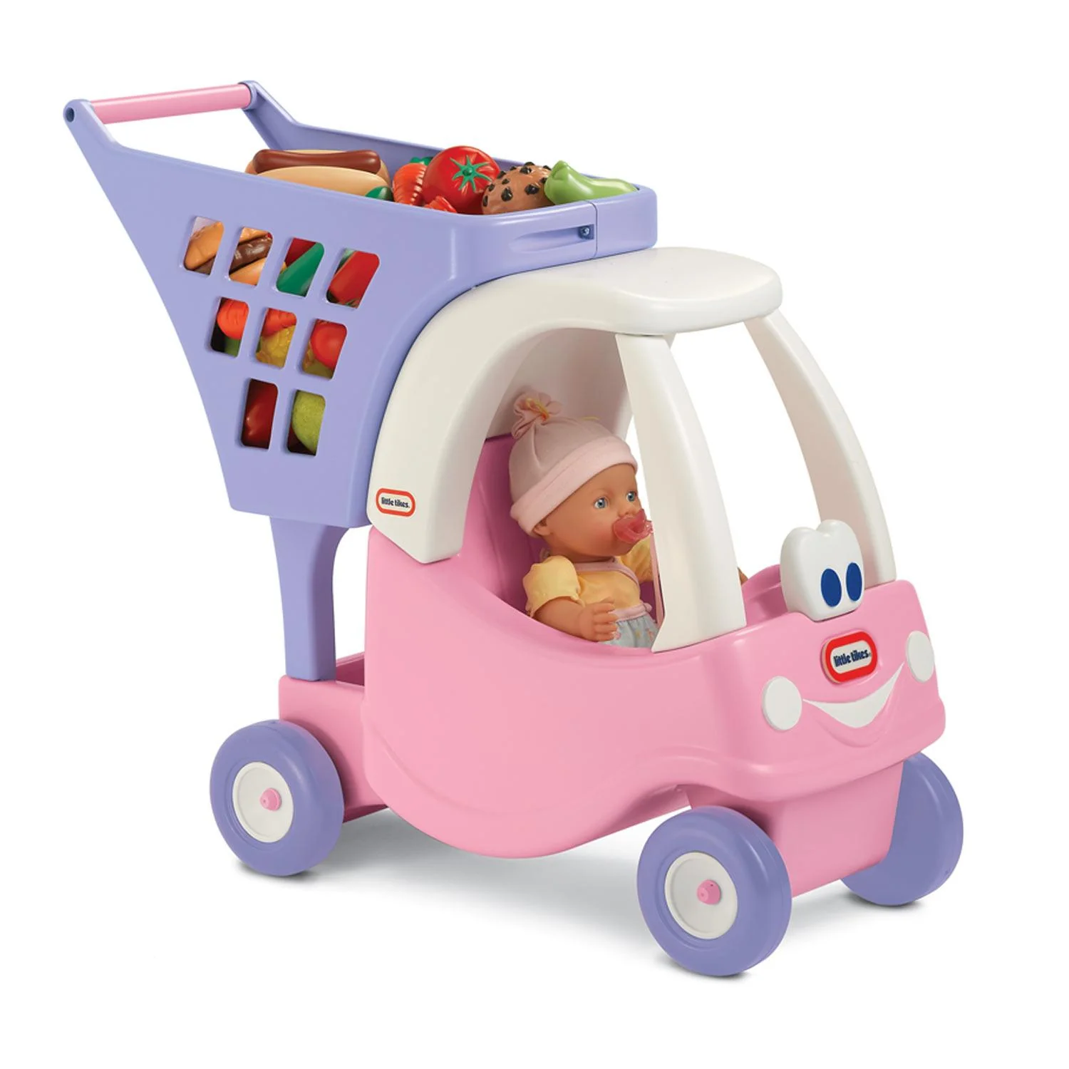 Little Tikes Princess Cozy Shopping Cart - Image 3