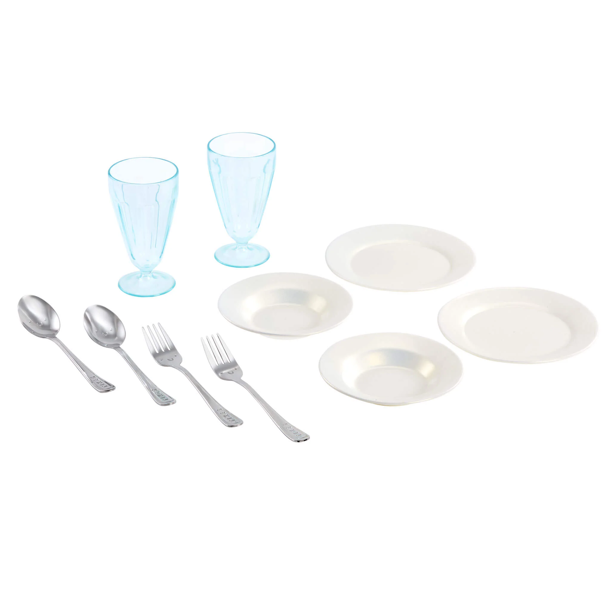 Little Tikes White – Sweet Spaces Dishware Set
