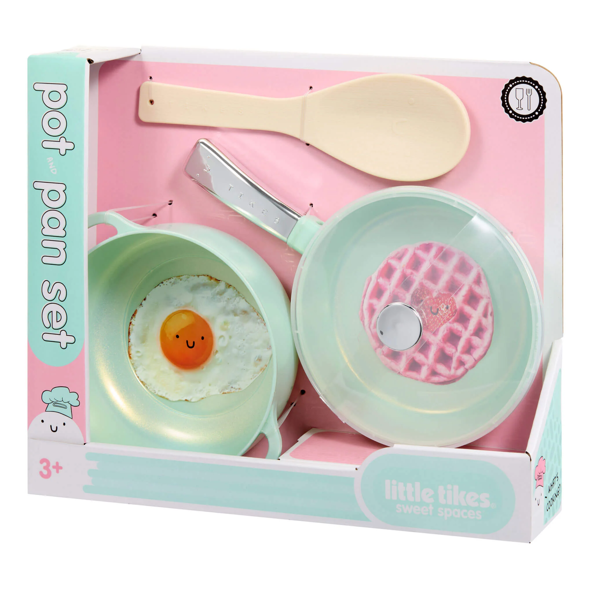 Little Tikes Sea Foam – Sweet Spaces Pots & Pans Set - Image 5