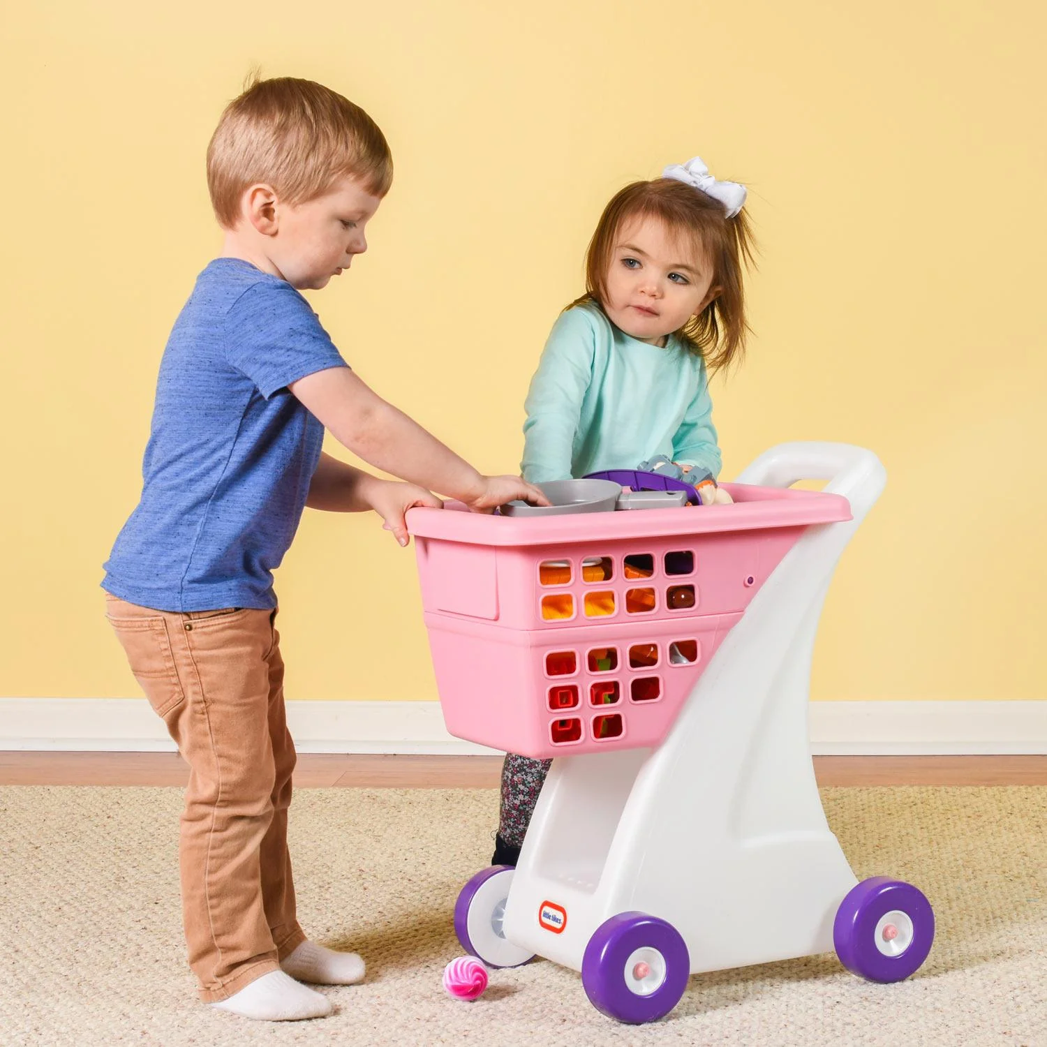 Little Tikes Pink – Shopping Cart - Image 3