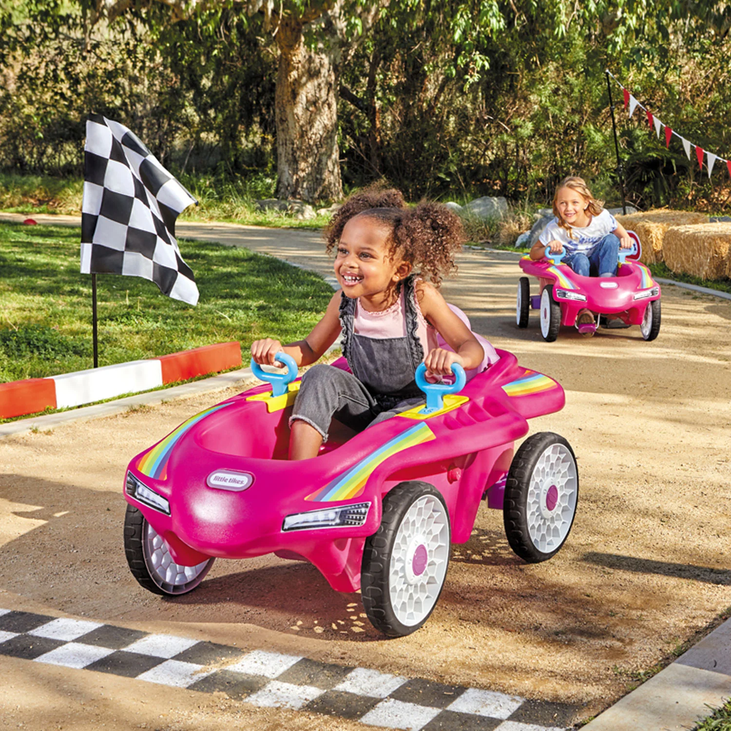 Little Tikes Jett Car Racer- Pink - Image 2
