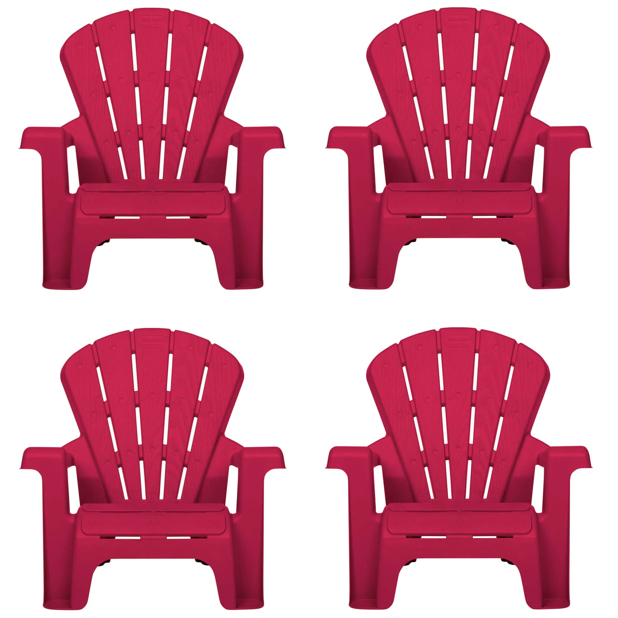 Little Tikes Red 4 Pack – Garden Chairs