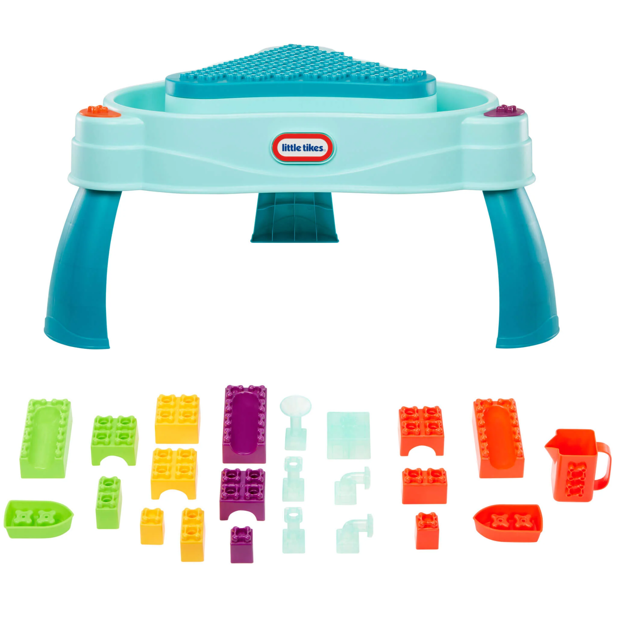 Little Tikes Build & Splash Water Table with 25+ Accessories - Image 5