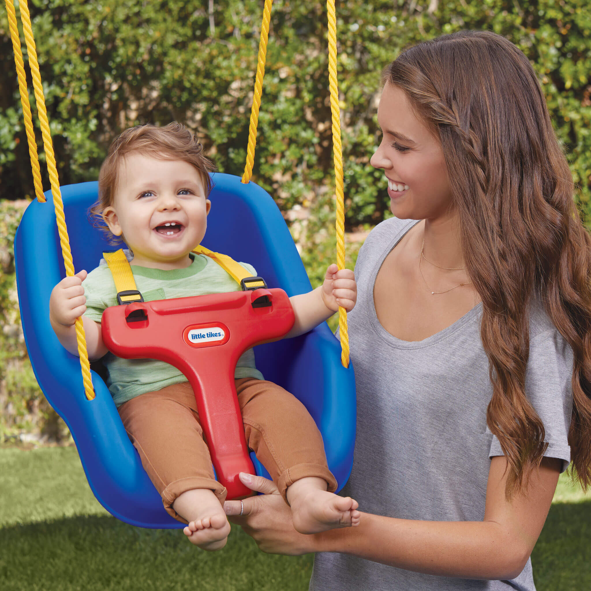 Little Tikes Blue – 2-in-1 Snug 'n Secure Swing - Image 2