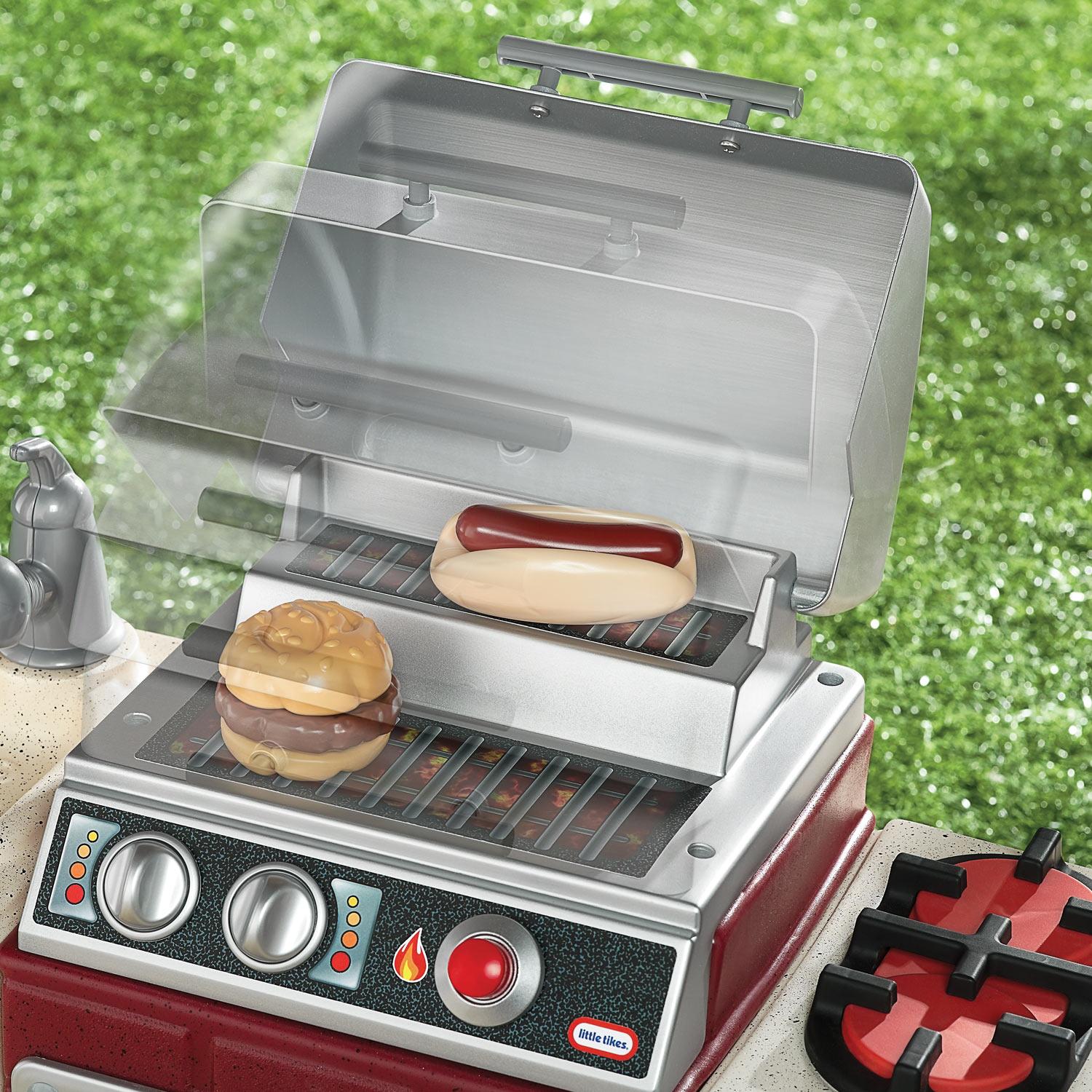 Little Tikes Backyard Barbecue Get Out 'n' Grill - Image 3