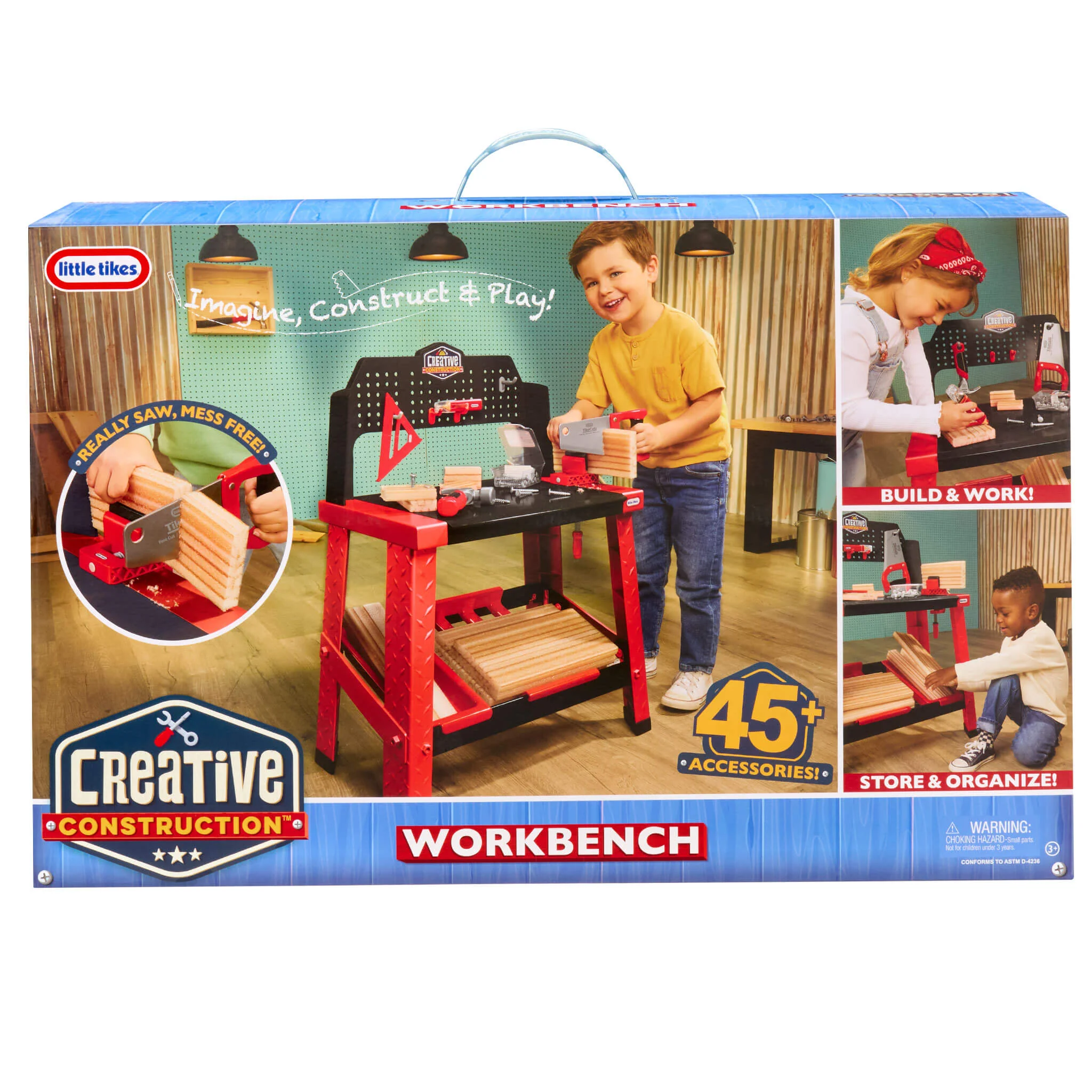 Little Tikes Creative Construction Workbench - Image 6