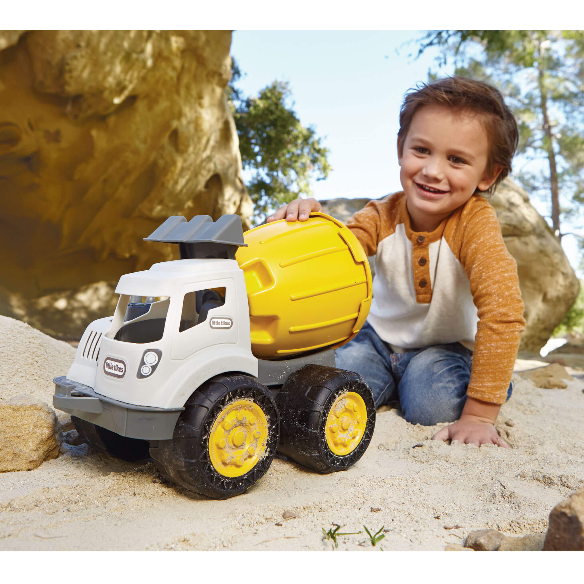 Little Tikes Dirt Diggers 2-in-1 Cement Mixer - Image 2