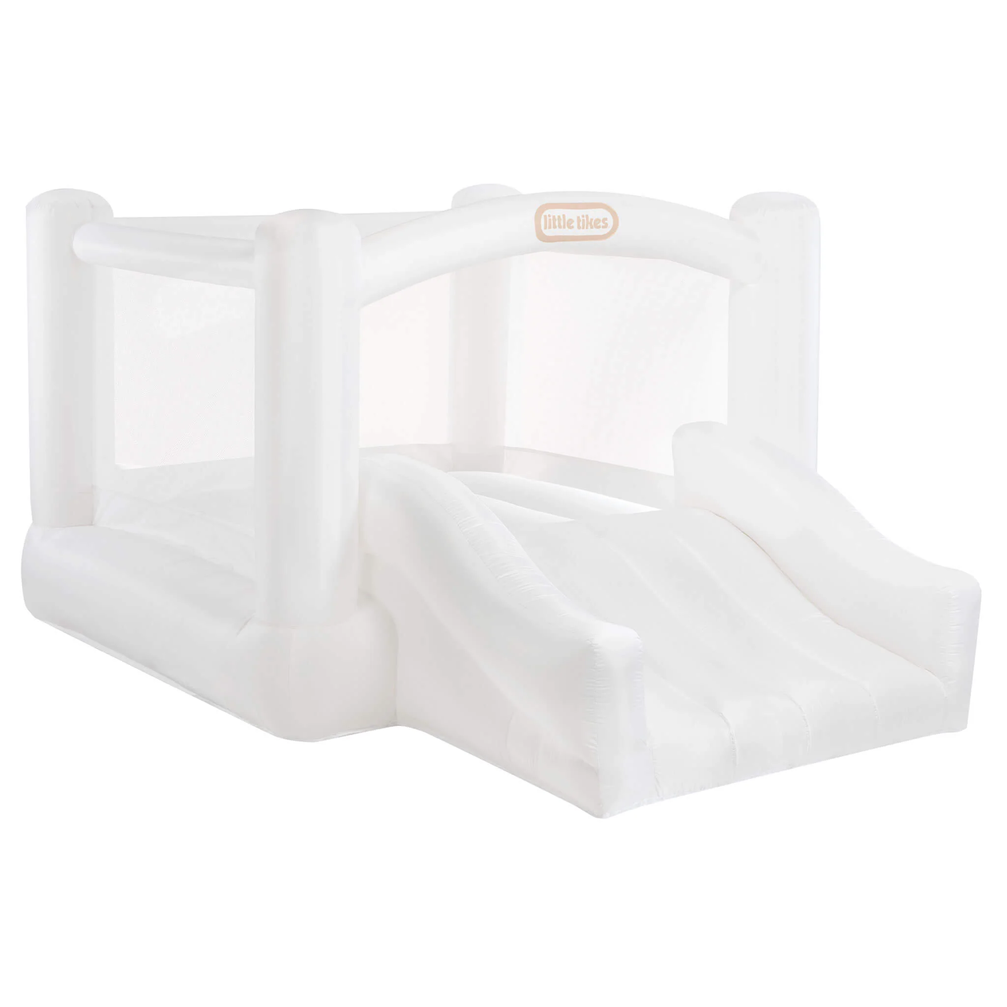 Little Tikes Cloud Collection White Jr. Jump 'n Slide Bouncer