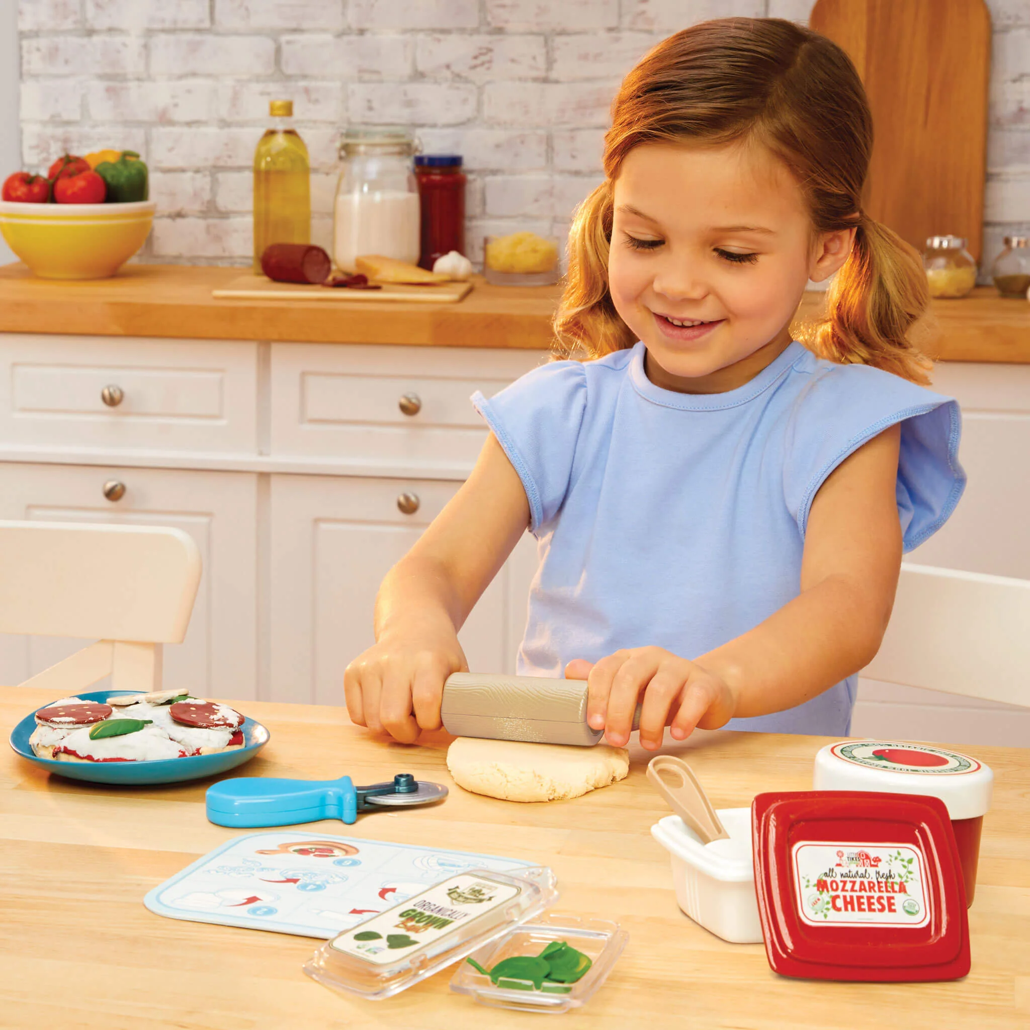 Little Tikes Creative Chefs Pizza Kit - Image 4