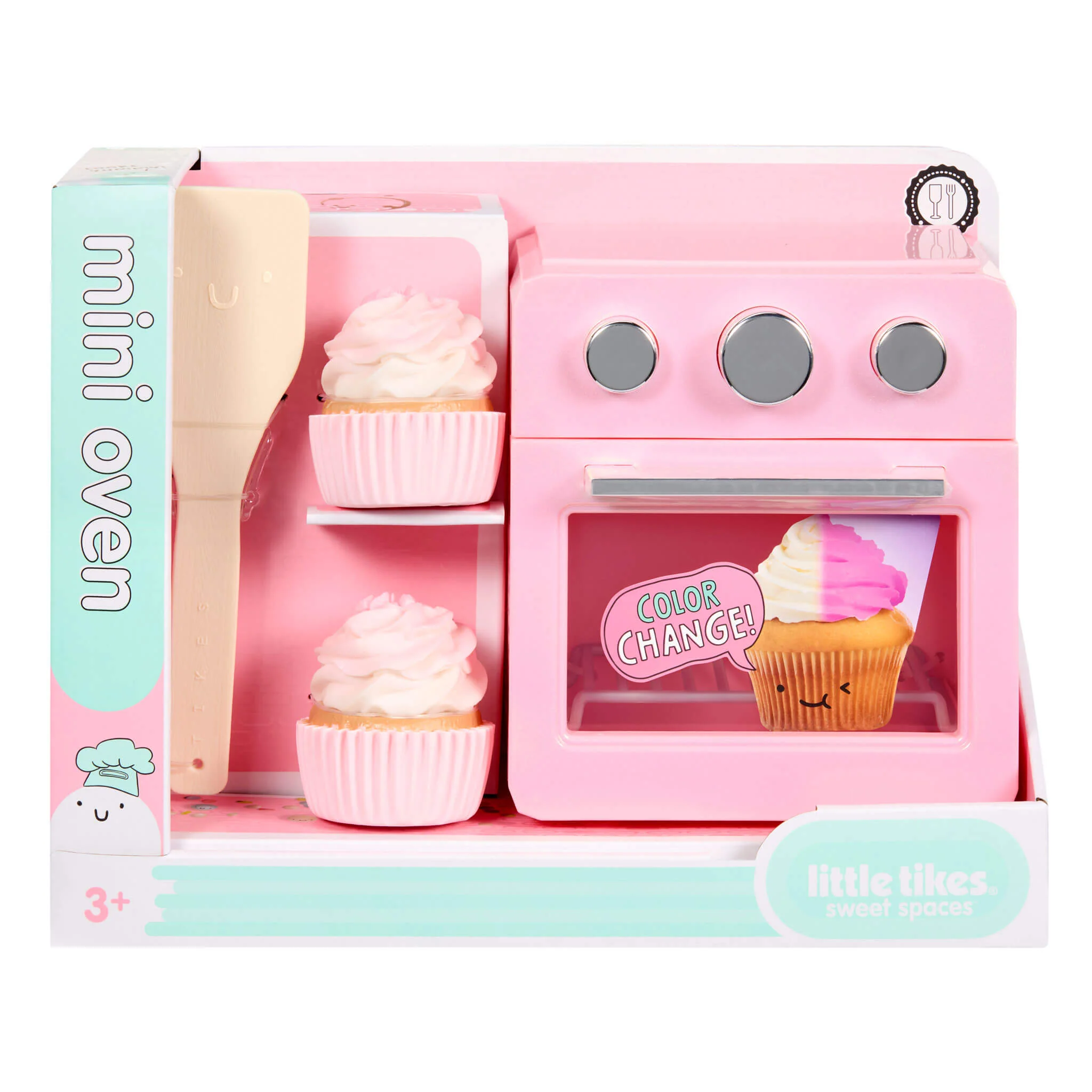 Little Tikes Pink – Sweet Spaces Mini Oven - Image 8