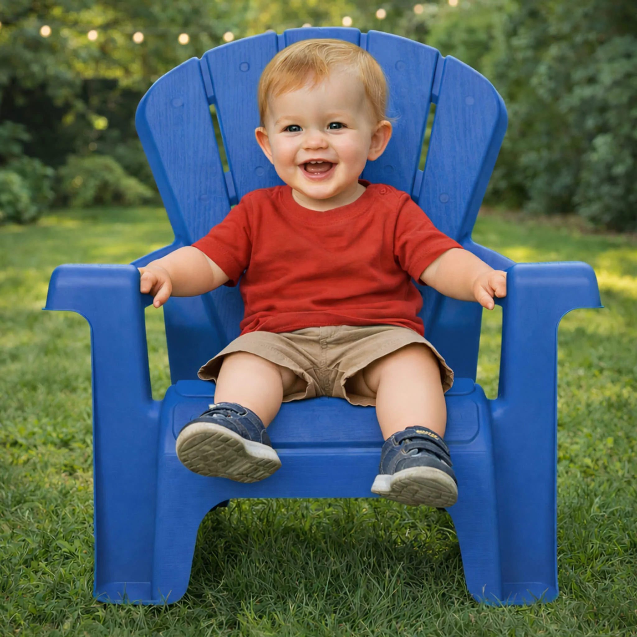 Little Tikes Blue 4 Pack – Garden Chair - Image 2