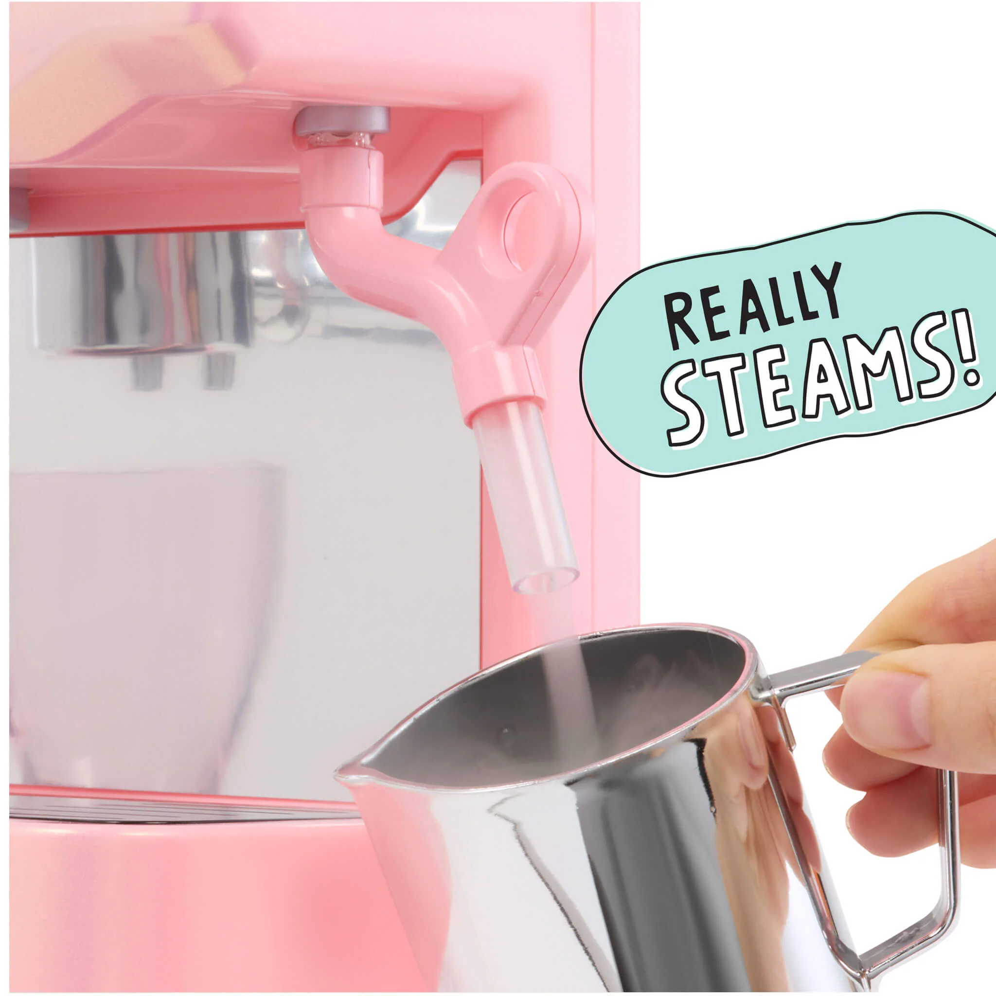 Little Tikes Pink – Sweet Spaces Espresso Machine - Image 3