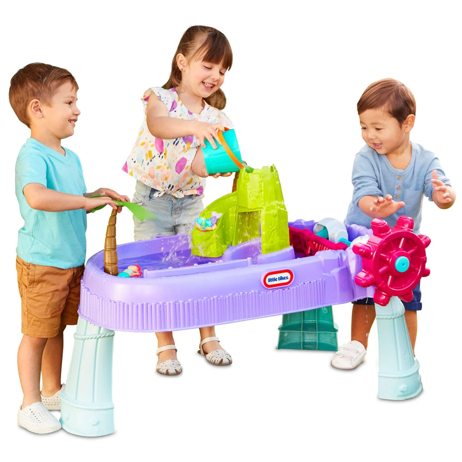 Little Tikes Mermaid Island Wavemaker Water Table - Image 2