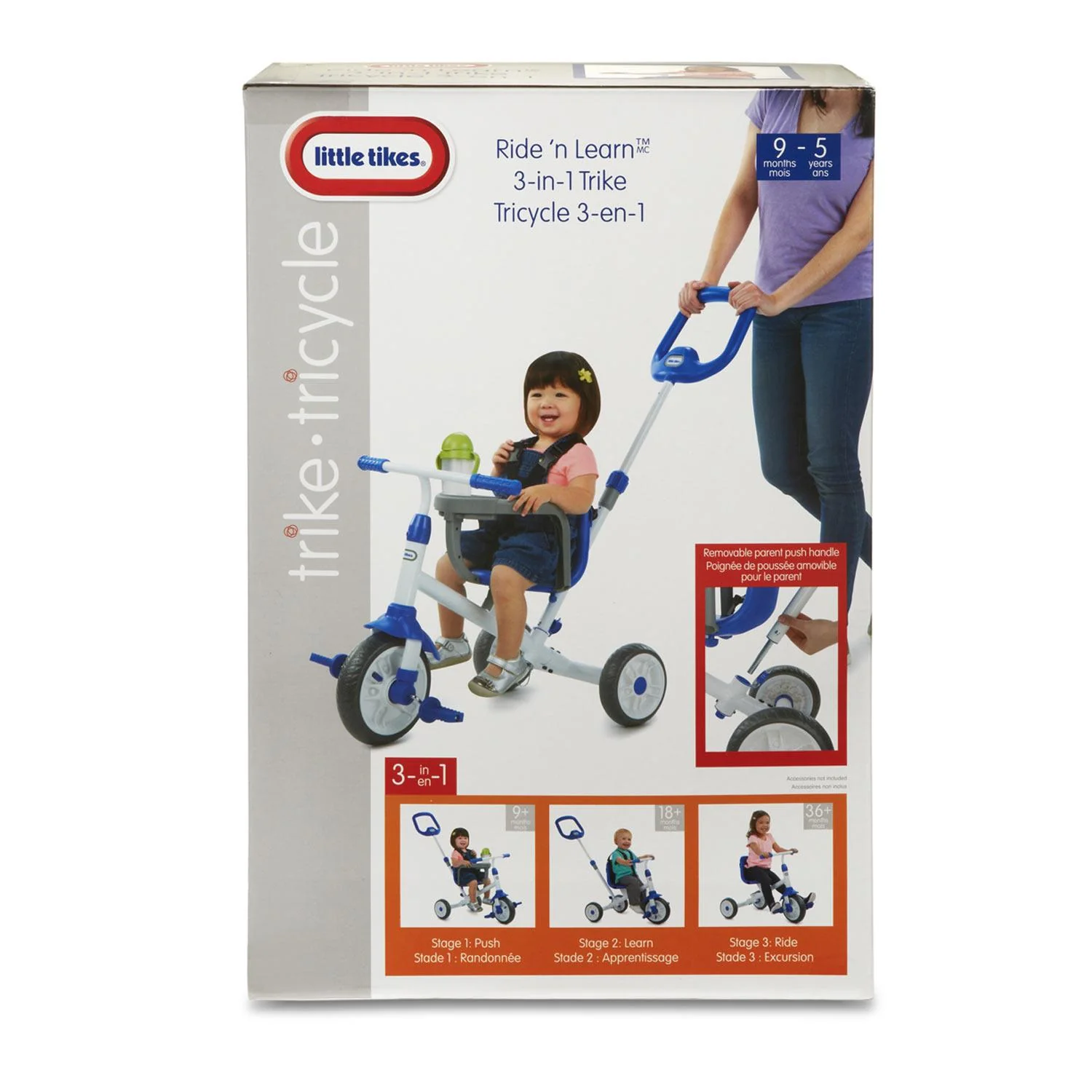Little Tikes Ride 'n Learn 3-in-1 Trike - Image 4