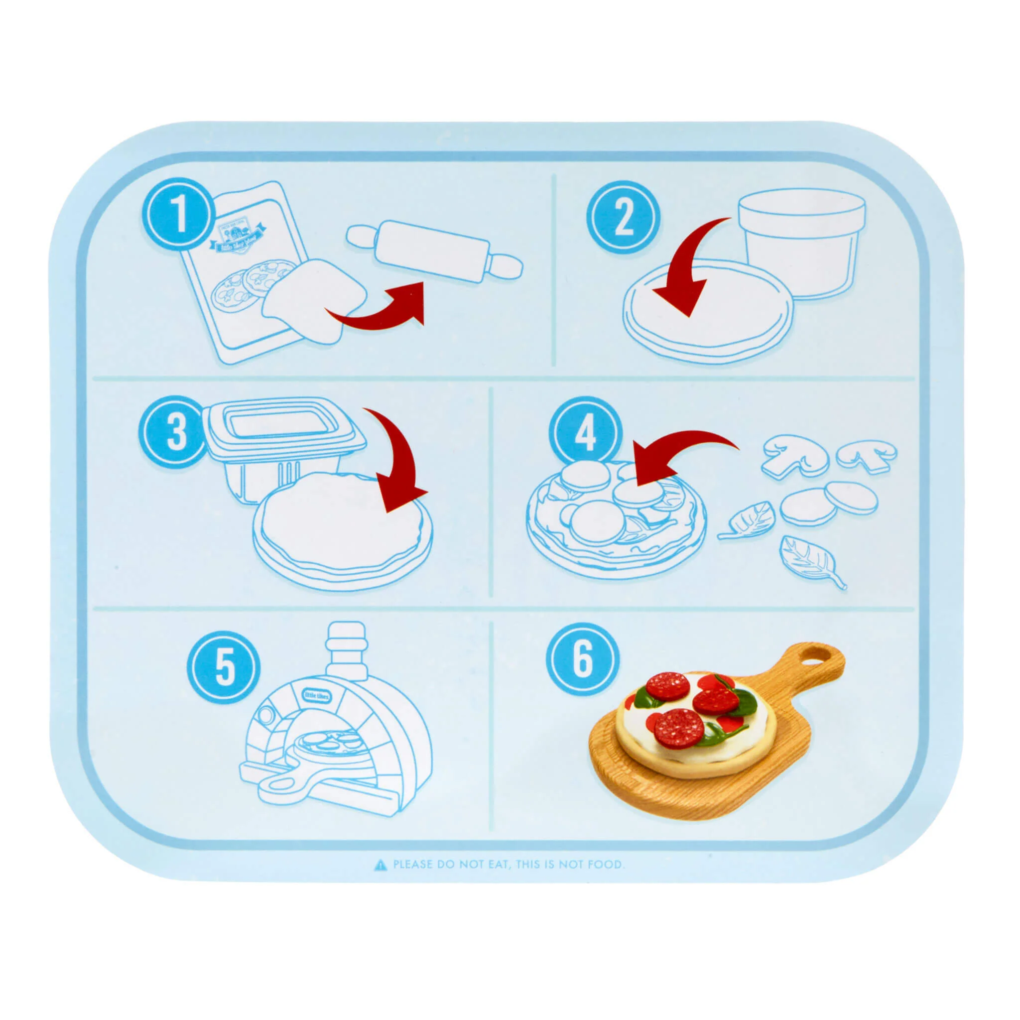 Little Tikes Creative Chefs Pizza Kit - Image 7