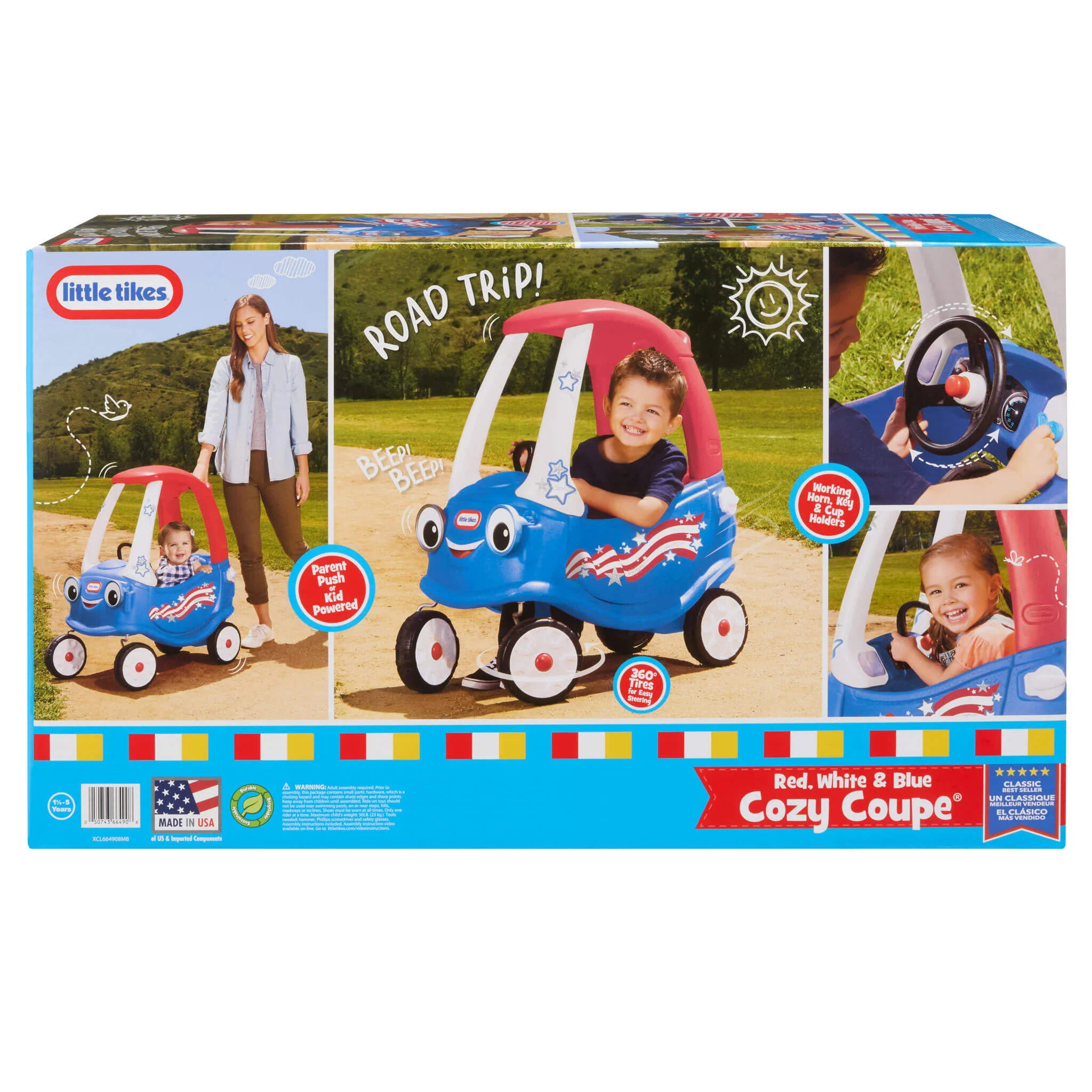 Little Tikes Cozy Coupe USA - Image 6