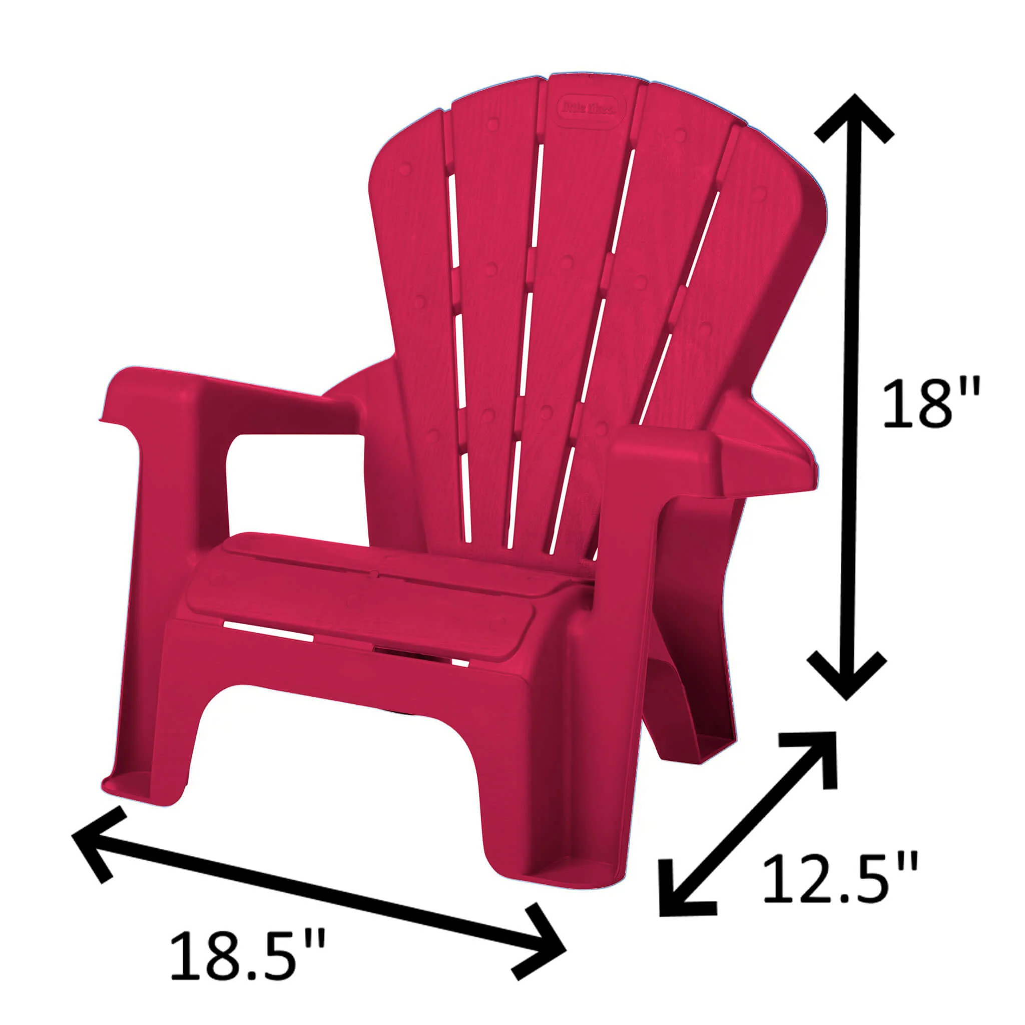 Little Tikes Red 4 Pack – Garden Chairs - Image 3