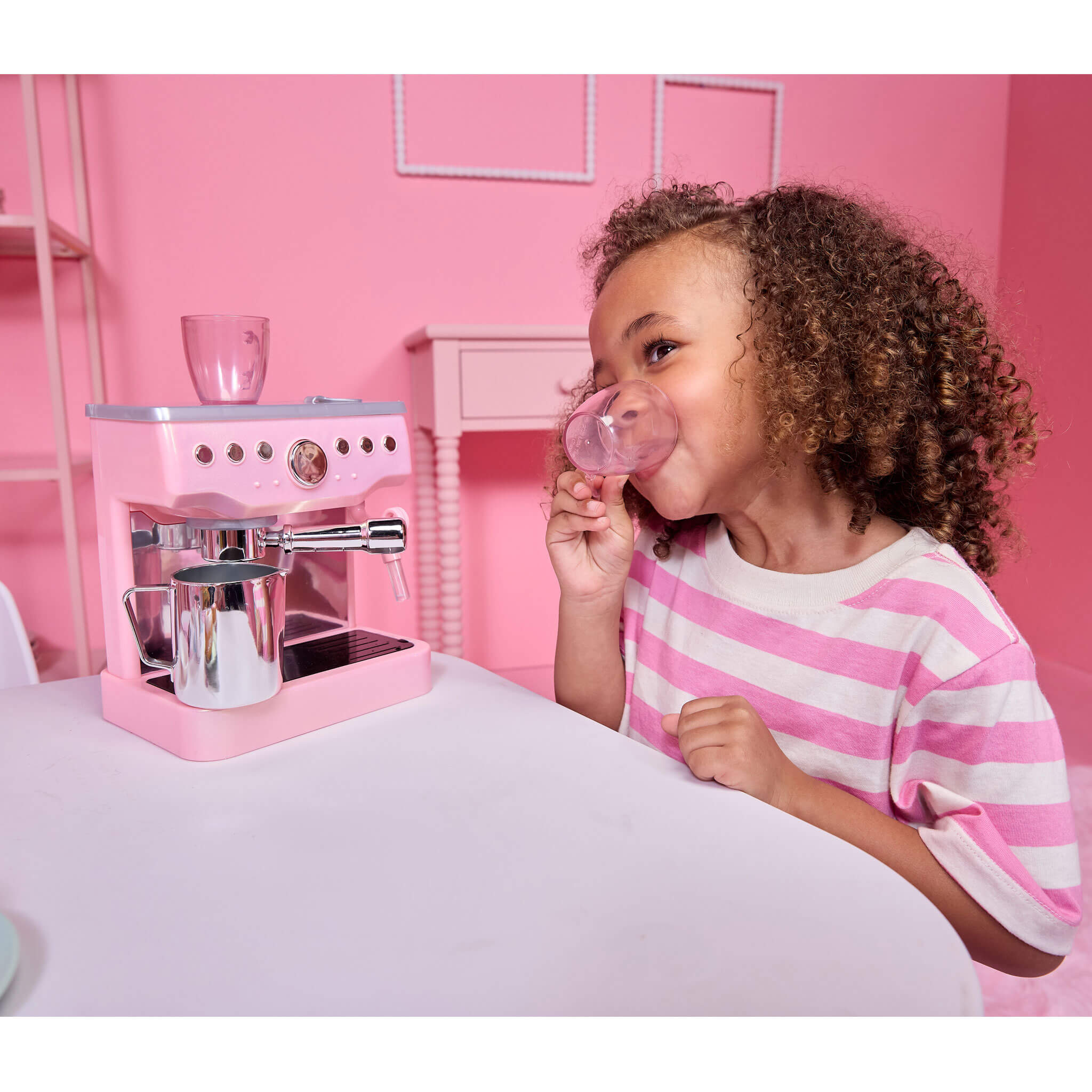 Little Tikes Pink – Sweet Spaces Espresso Machine - Image 2
