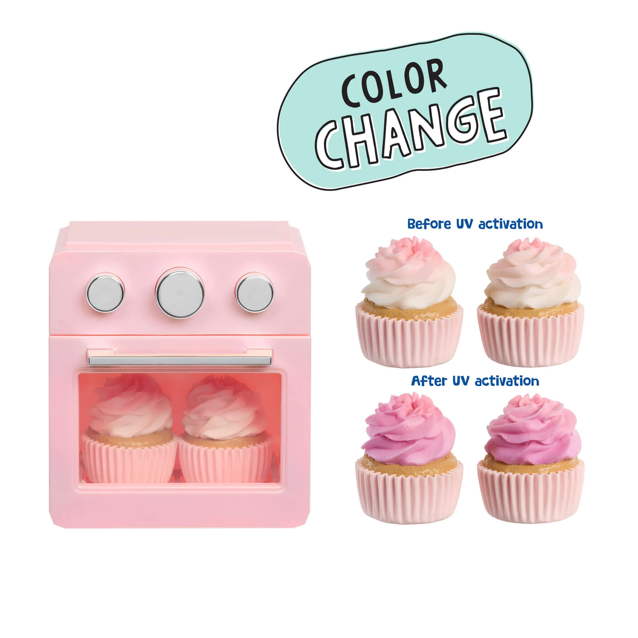 Little Tikes Pink – Sweet Spaces Mini Oven - Image 3