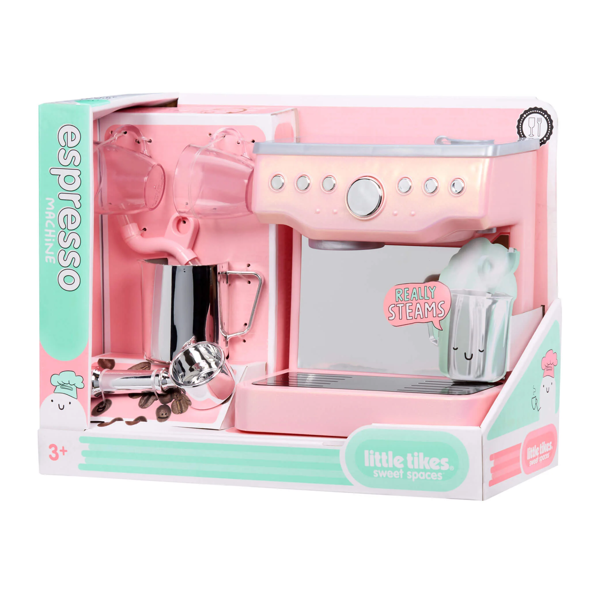 Little Tikes Pink – Sweet Spaces Espresso Machine - Image 5
