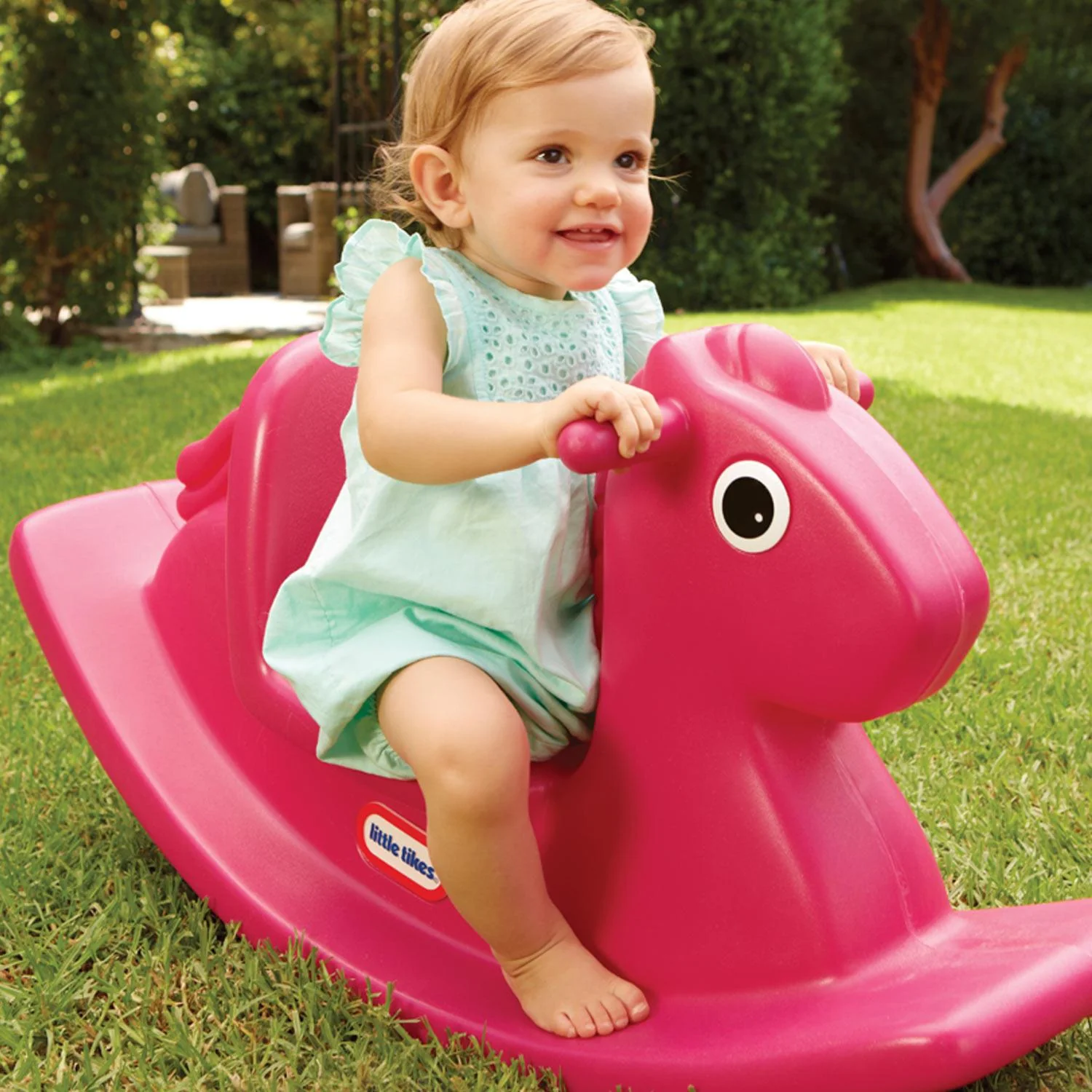 Little Tikes Magenta – Rocking Horse - Image 2