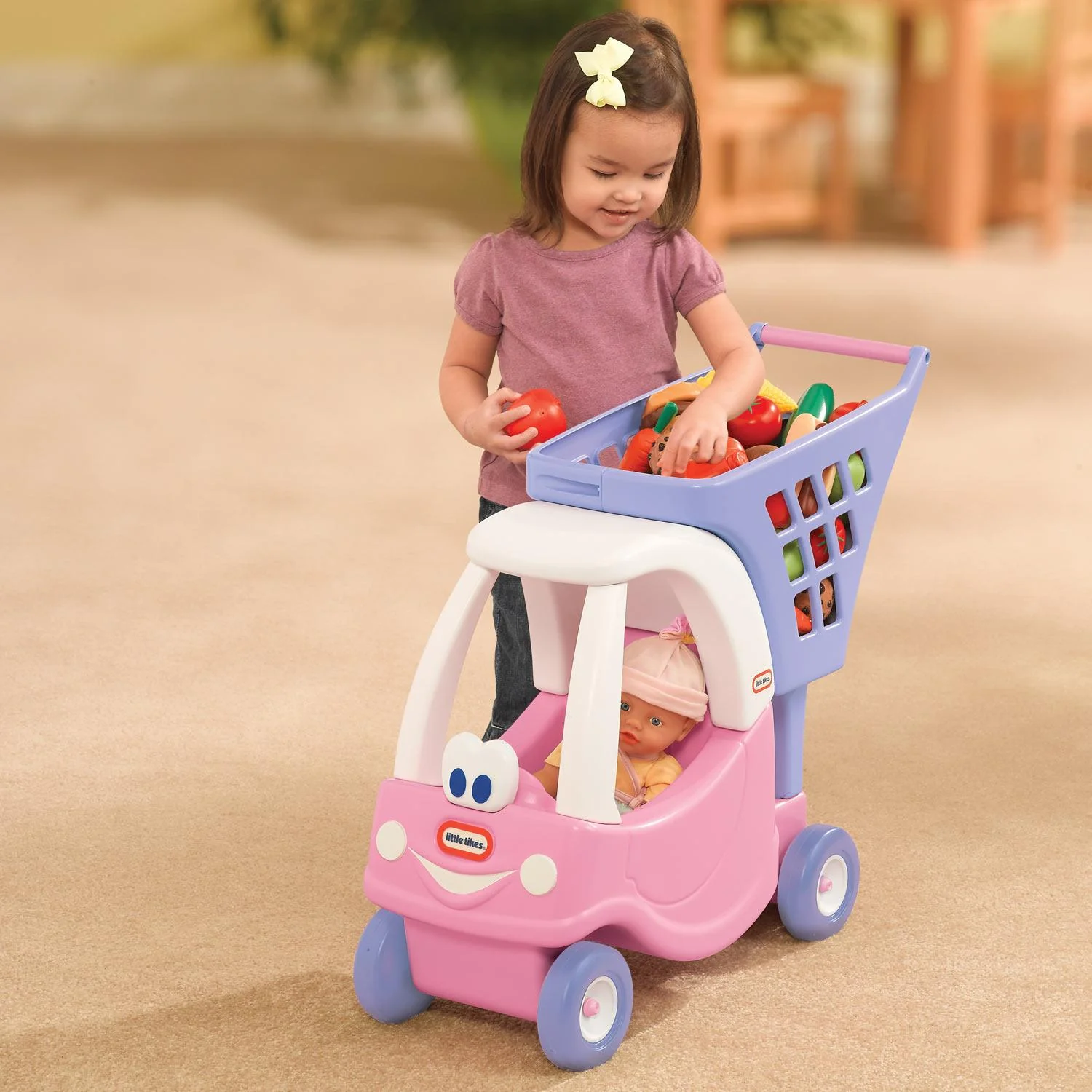 Little Tikes Princess Cozy Shopping Cart - Image 2