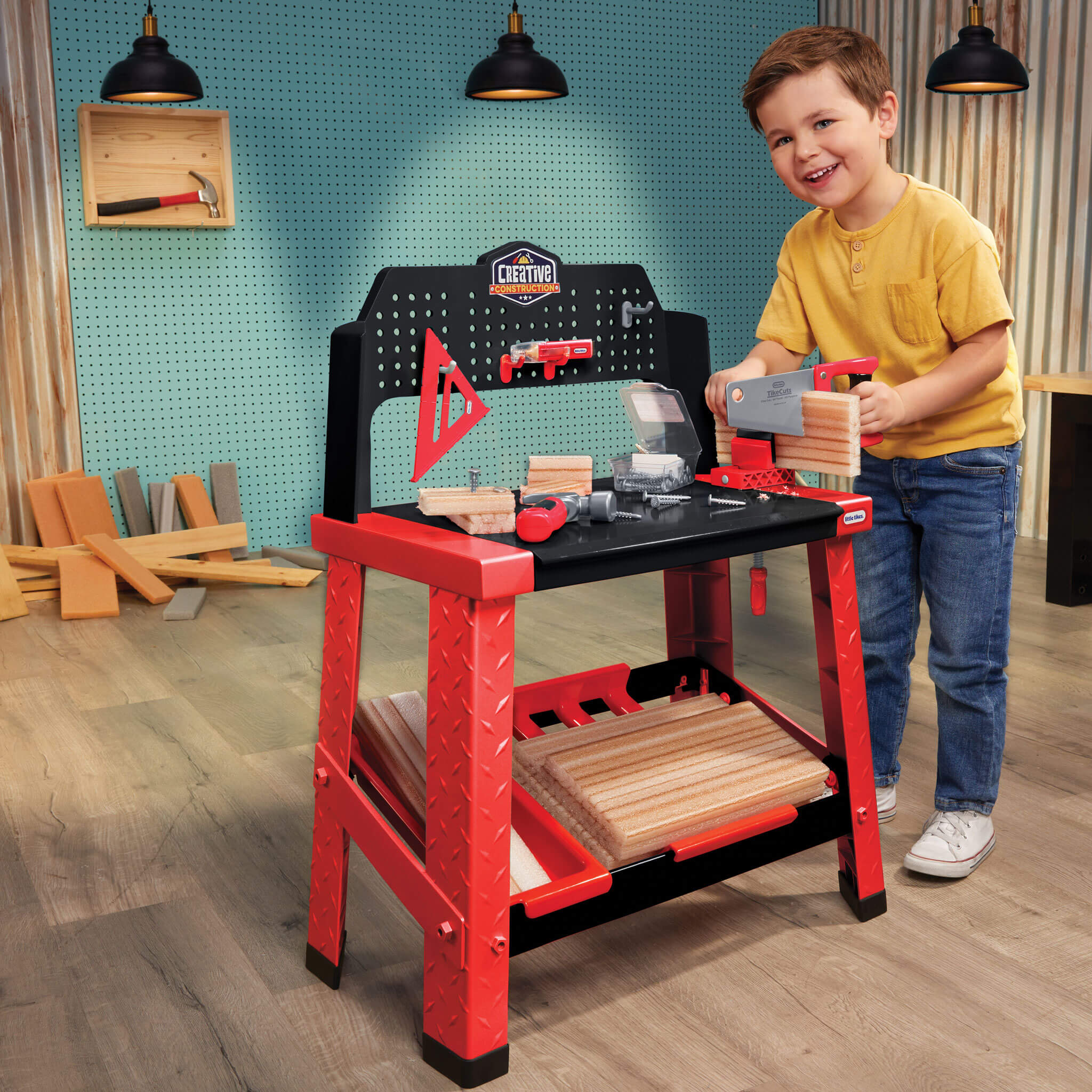 Little Tikes Creative Construction Workbench - Image 2